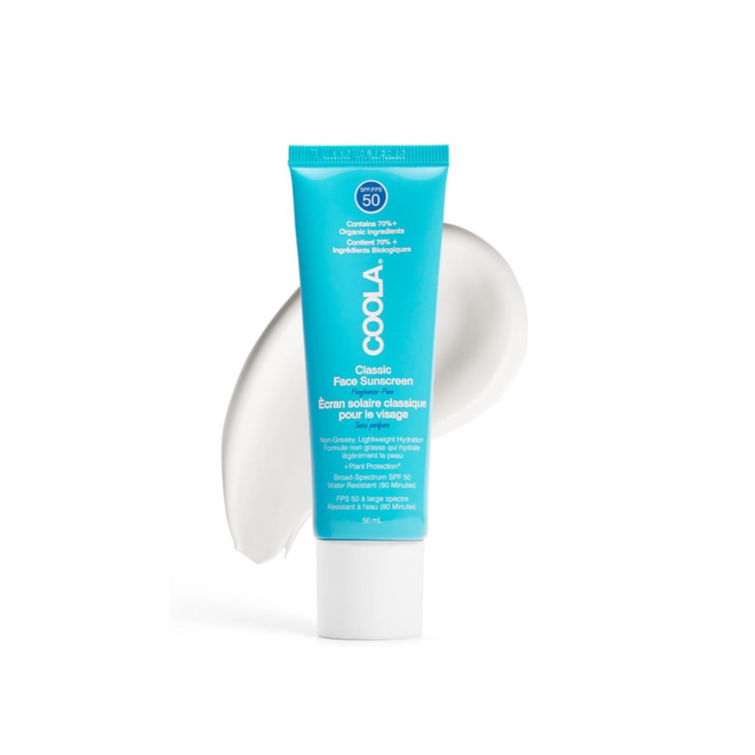 Coola Écran Solaire Classique Visage FPS 50 Sans Parfum
